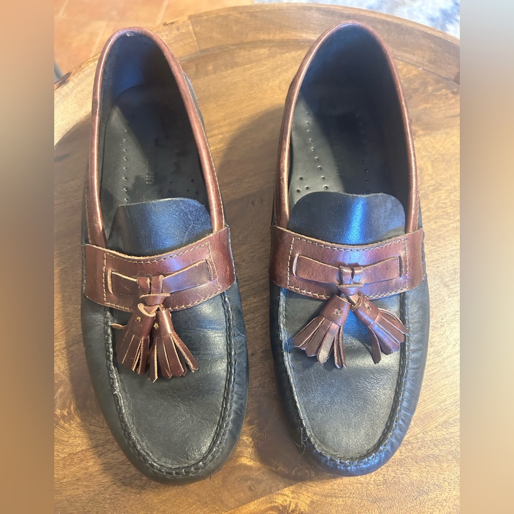 Johnson & Murphy Tassel Loafer Leather